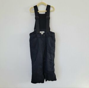 Cherokee Boys Snow Bib Overalls Black Removable Bib Ski Pants XS 4/5‎
